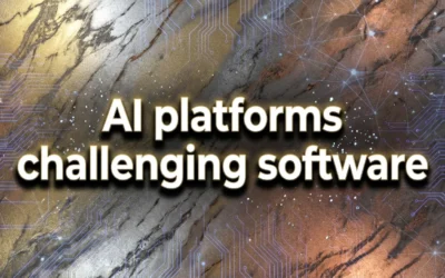 AI Platforms Challenge Software Firms