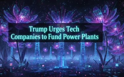 Trump Urges Tech Companies to Fund Power Plants