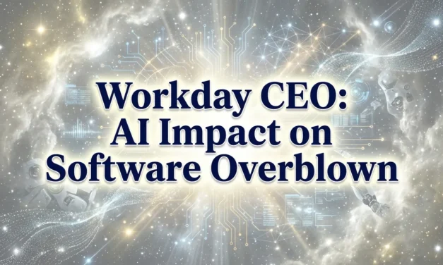 Workday CEO: AI Impact on Software Overblown