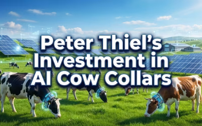 Peter Thiel’s Investment in AI Cow Collars